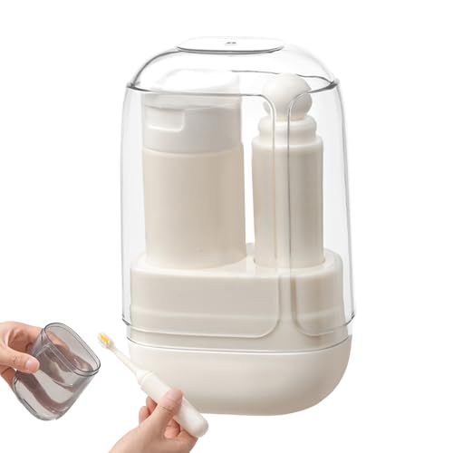 Kit Cepillo Tamaño Viaje | Kit Portátil De Cepillos De Dientes,Organizador Aseo Portátil Mujer Hombre para Viajes Mochila