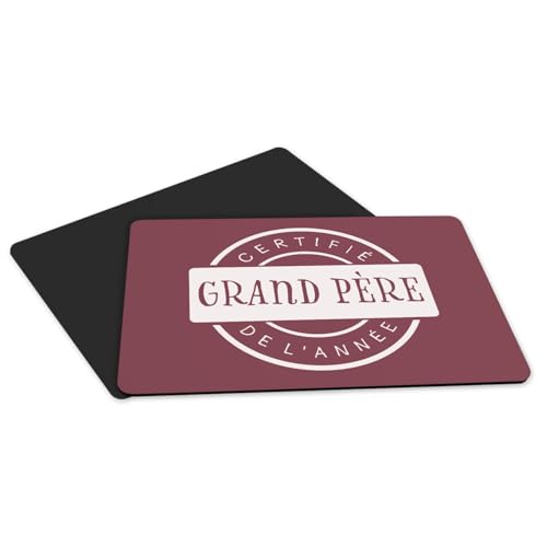 Sets de table antidérapants caoutchouc rouge grand format pour papy