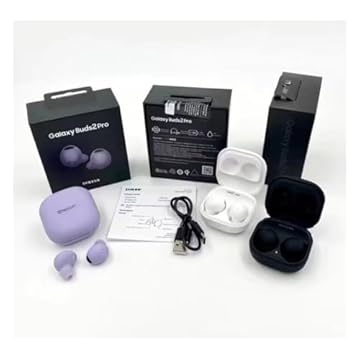 Galaxy Buds 2 Pro, Fones de Ouvido Bluetooth, Cancelamento Ativo de Ruído, Modelo SM-R510, Importado CN2
