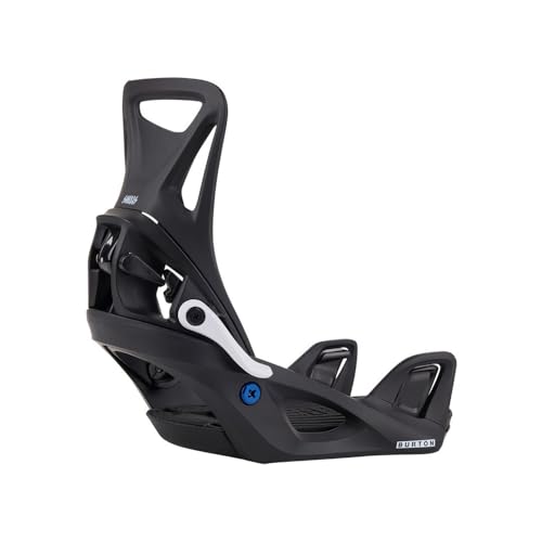 Burton Step On Kids Snowboard Bindings, Black, L