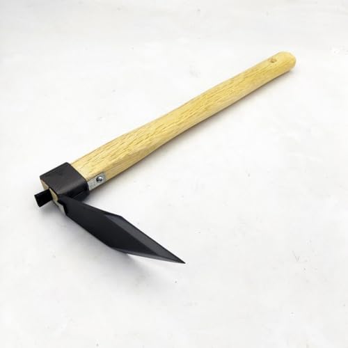 Azada de acero carbono para jardín mano miniatura 5