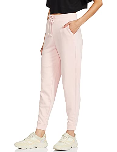 Image of Marks & Spencer Women's Cotton Solid High Rise Regular Fit Jogger