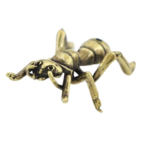 Vaguelly Figurita Latón Vintage Adorno Decorativo Retro Oficina y Hogar Estatua Decoración y Artística