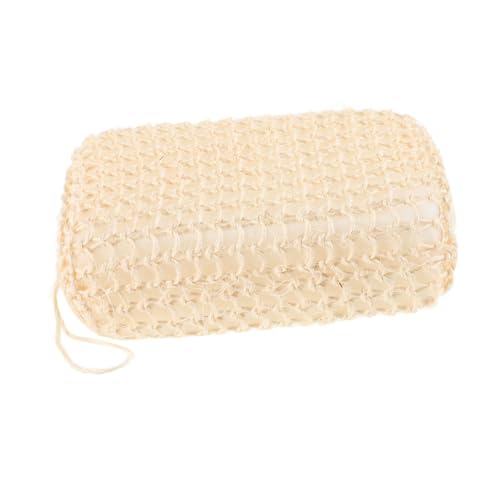 Homoyoyo Esponja Exfoliante de Sisal para Ducha Suave y para Eliminar Células Muertas Pequeña y Fácil de Usar para Exfoliación Corporal Completa Adultos