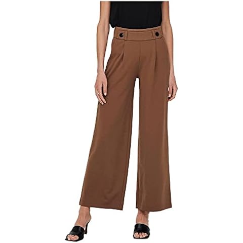 JDY Women's Geggo Long Pants with Buttons Cover