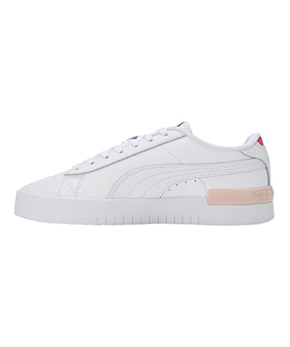 Image of PUMA Women's Sneaker, White White Silver Eggshell Blue, 8.5