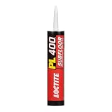 Loctite PL 400 Subfloor Heavy Duty Adhesive, 10 fl oz, Cartridge