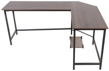 Modern Style L-Shaped Table .Corner desks for Home Office, Home. Office Workstation, Game Table, Office Desk l Shape, Corner Tables for Small Spaces, Modern Desk, Corner Computer Desk（Black）