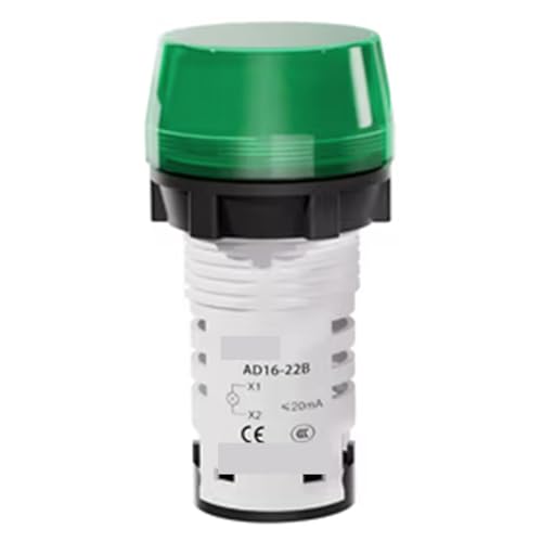 Voyant lumineux AD16-22B G26 LED verte haute visibilite basse consommation