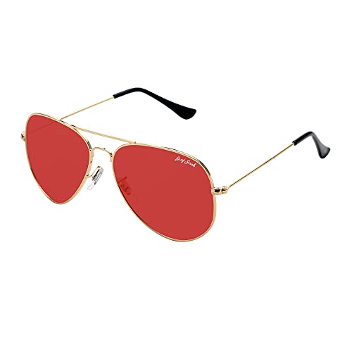 Image of grey jack Polarized Aviator Sunglasses lightweight Stylish Glasses for Men Women UV Protection S110102