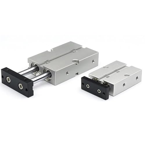 Vérin modèle TN en alliage d'aluminium usiné double tige - 6