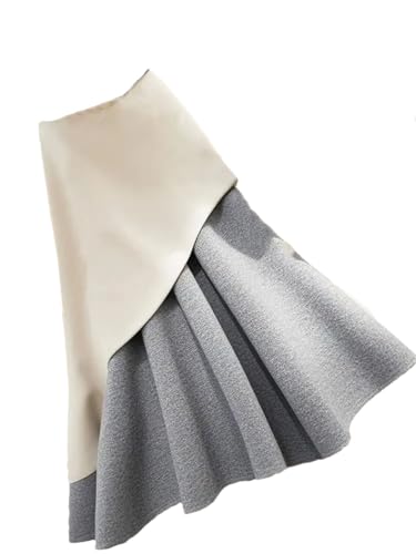 Women High Waist Slim A-Line Skirt Office Lady Long Skirts