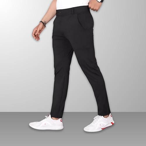 Image of Men's Stylish Slim Fit Trousers for Office and Casual Wear | Versatile Men's Trousers | Ideal for Formal Events and Everyday Casual Wear