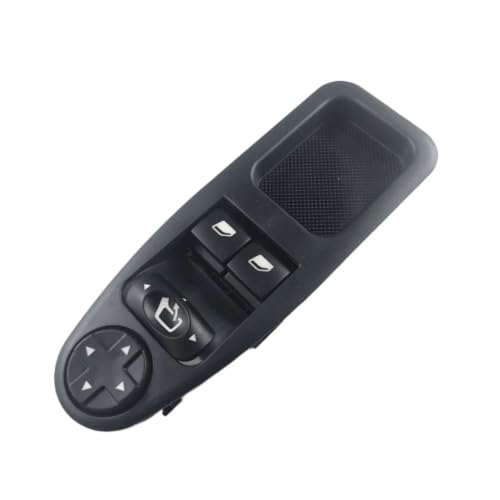 Bouton de commande lève-vitre 6554.ZJ avec rabattement rétroviseur