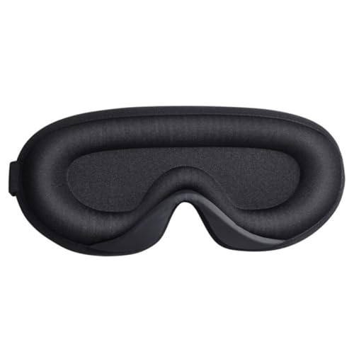 TIDTALEO 睡眠用アイマスク 遮光設計 立体形状で顔にフィット 男女兼用 弾性バンド付き 軽量 通気性良好 快適な装着感 旅行 昼寝 仮眠に