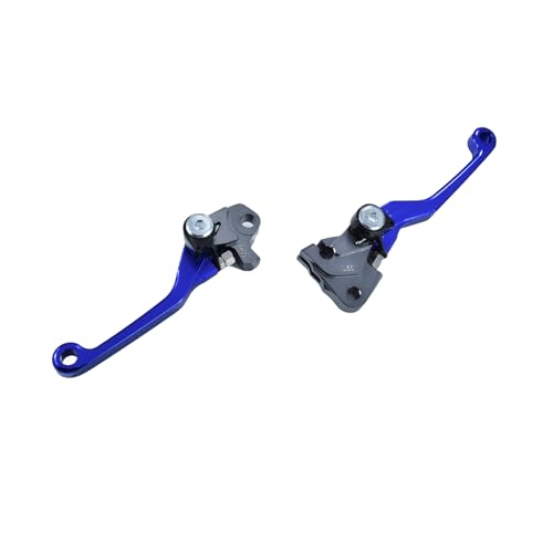 Image of Motorcycle CNC Aluminum Brake Clutch Lever Handle Pivot for yz250f yz450f yz426f 2009-2023 yz125 yz250 2015-2023 yz125x 17-23 yz250x 16-23 yz250fx 20-23 yz450fx 19-23 Pit Dirt Bikes (Blue)