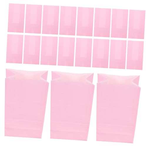 SOESFOUFU 20 Pack Kraft Paper Bags Large Goodie Bags for Candy Tote Bag for Party Supplies Storage Pouch for Favors Decorative Party Sulies for Celebrations