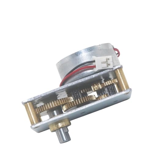 Moteur CC 6V 41RPM avec réducteur à engrenages en métal brossé
