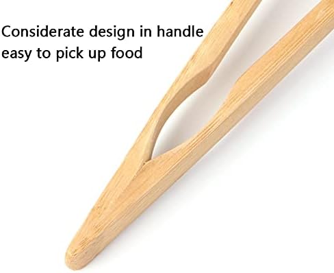 Cooking Tongs Barbecue Tools Wooden Food Tongs Household Pastry Tongs Outdoor Barbecue Clip Kitchen Cooking Gadgets