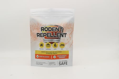 LEBMP Rodent Repellent, Mouse Repellent Pouches, Mice Repellents Indoor, Rat Repellant for House,...