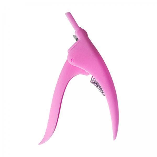 SAZ DEKOR® 6xFalse Nail Clipper Adjustable Sharp Blade Fake Nail Clippers for Home Salon Rose Red|Manicure Kit for Women|Nail clippers|Travel Case|Nail Scissors Grooming Kits|