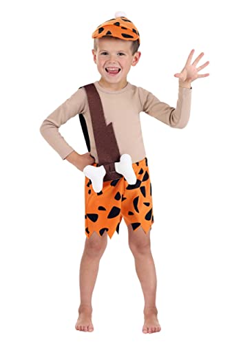 Disfraz de Bamm-Bamm Rubble para niños pequeños miniatura 1