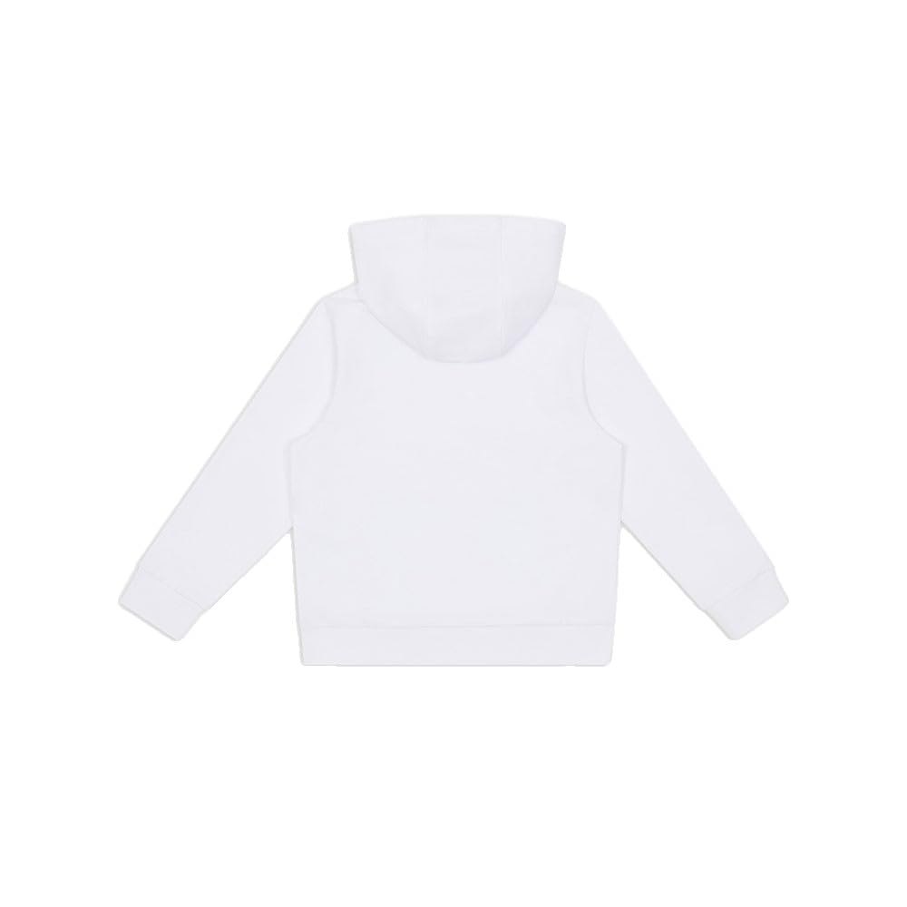EA7 Emporio Armani Felpa con Cappuccio Core Identity Boy in Cotone garzato, per Bambini e Ragazzi 7B000024
