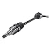 cciyu NCV53017 CV Axle Shaft Assembly Fit For Nissan Sentra 1.8L 2013-2019 Front Left Drive Side