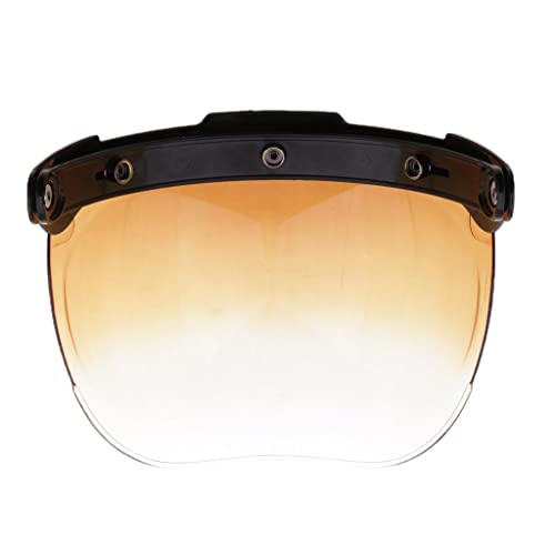 SDENSHI Gradient Bubble Visier Für Biltwell Bonanza Gringo & 3 Snap Helme - 6