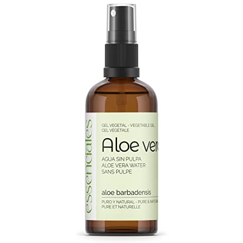 Essenciales - Gel de Aloe Vera Sin Pulpa Bio, 100% Puro, Natural y Ecológico, 100 ml | Gel Aloe Barbadensis