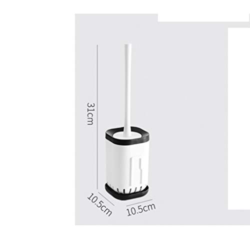 Brosse de toilette haut de gamme murale avec son support de rangement - 4