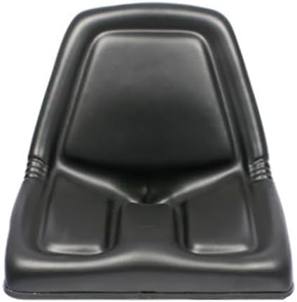 Seat Assembly Black Vinyl fits Massey Ferguson 135 230 245 254 255 265 275 285 20C 30B 30D 40B 50C 50D 533813M96 533813M1