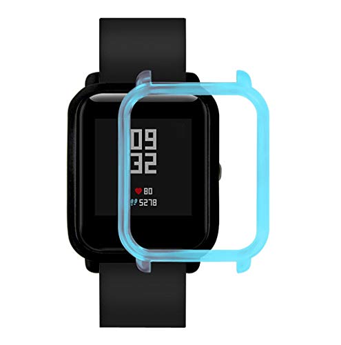 Protector para xiaomi huami amazfit bip Youth, riou Suave de TPU de Silicona Smartwatch Protector Funda de protección para xiaomi huami amazfit bip smartwatch Reloj Fundas de Carcasa