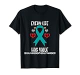 Photo Gallery ogni vita ha un valore speciale needs awareness ribbon leopard maglietta Photo Gallery ogni vita ha un valore speciale needs awareness ribbon leopard maglietta