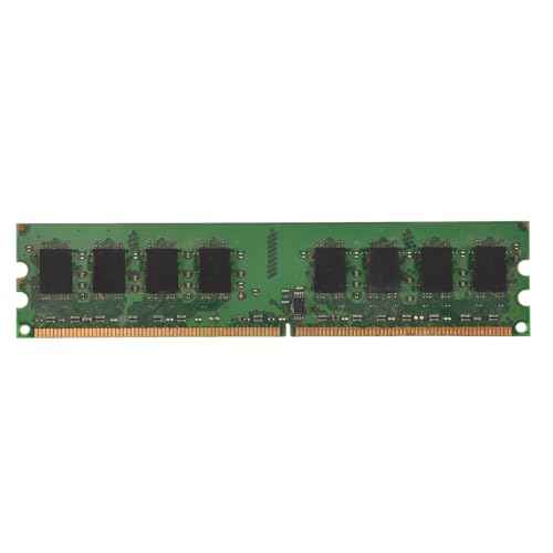 Dimensioni: 13,3 x 3 cm Aboiled Memoria RAM da 2 GB DDR2 PC2-5300 667 MHz 240 Pin 1,8 V Desktop DIMM per (2 GB / 667)