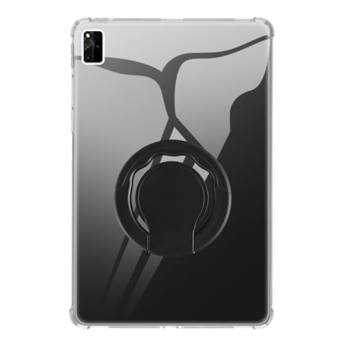 Coque MatePad Pro 12.6 Huawei antichoc transparente avec bague rotative