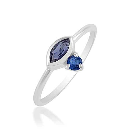 Pierre de naissance septembre bague argent | Cadeau idéal femme