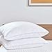 Sweetnight Oreillers 80x80 cm Lot de 2, Oreillers Ergonomiques pour la Nuque, 1300g Polyester Fibre de Bois Remplissage, Réglables avec Fermeture Éclair, Ultra Respirant