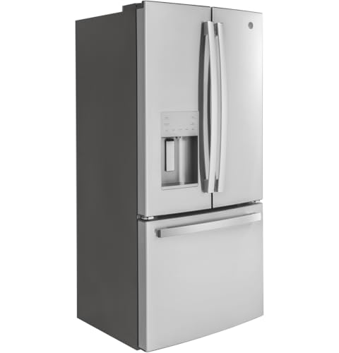 GE Gye18jylfs 17.5 Cu. Ft. Counter-Depth French Door Refrigerator on Fridge.com - View 2
