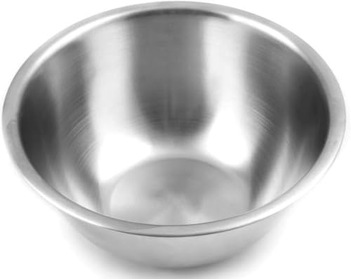Image of Fox Run Stainless Steel Small Mixing Bowl, 7.25 x 7.25 x 3.75 inches, Metallic