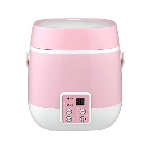 DFJU Reiskocher (1.2L-200W) Haushalts-Mini-Antihaft-Reiskocher, 12-Stunden-Termin und automatische Wärmeerhaltung, für 1…