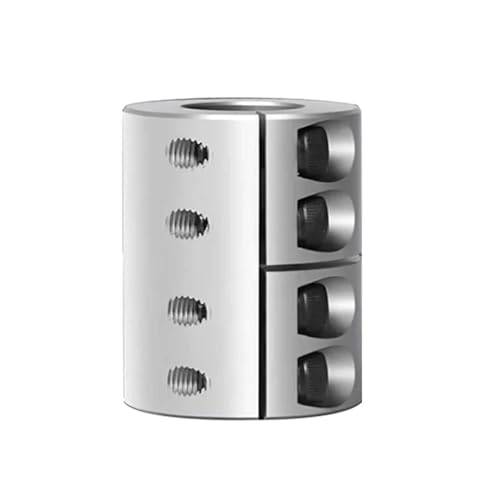Couplage rigide D25L30 en aluminium usiné pour une concentricité robotique