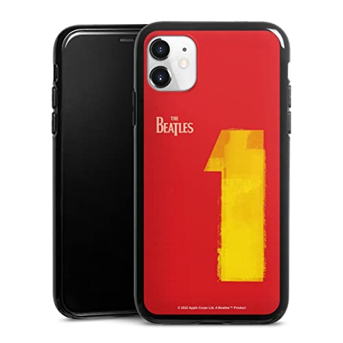 DeinDesign Coque en Silicone Compatible avec Apple iPhone 11 Étui Silicone Coque Souple The Beatles Bande Musique - Les Beatles, Paul McCartney, John Lennon, RIngo Starr, George Harrison DeinDesign Coque en Silicone Compatible avec Apple iPhone 11 Étui Silicone Coque Souple The Beatles Bande Musique