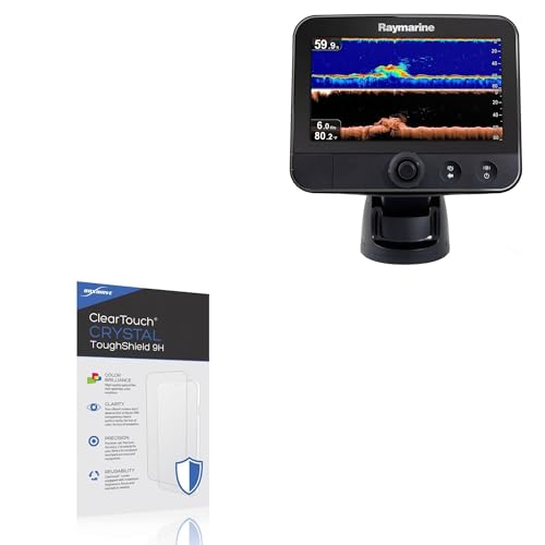 BoxWave Screen Protector Compatible with Raymarine Dragonfly 7 - ClearTouch Crystal ToughShield 9H (2-Pack), Clear 9H Tough Flexible Film Screen Protector