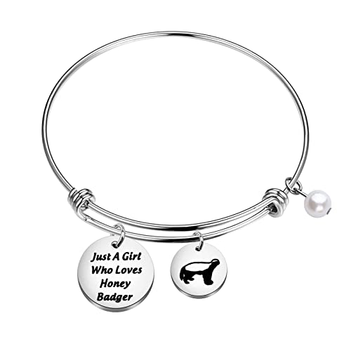 TIIMG Honey Badger Bracelet Gift Vertebrate Gift Who Loves Honey Badger Bracelet Honey Badger lovers Gift