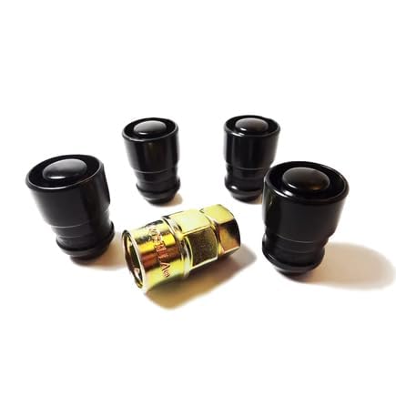 Image of Gorilla Automotive 61631BC Gorilla Guard Acorn 12-1.50 Blk Clam