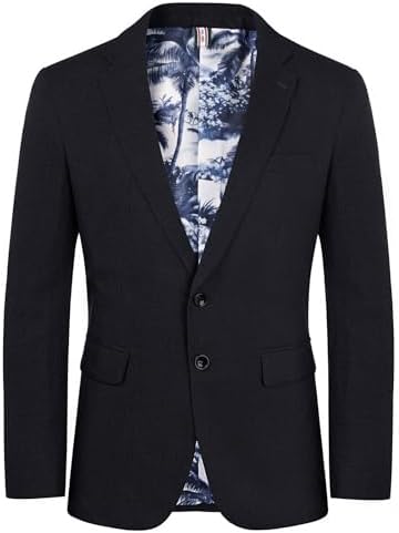 PJ PAUL JONES Men's Casual Blazers Lightweight Suit Jackets 2 But...
