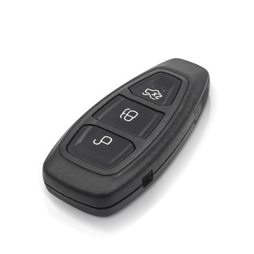 Coque de clé HU101 pour C-Max et Focus boîtier de rechange télécommande pliante 3 boutons - 3