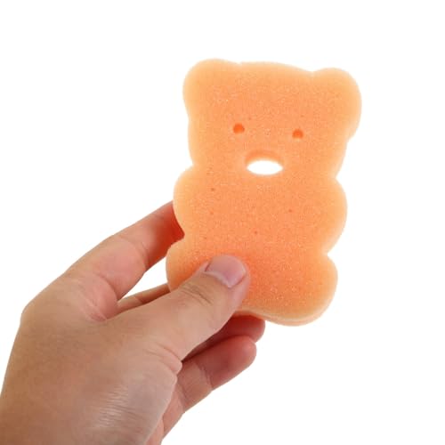 Image of Totority Baby Bath Mat Soft Sponge Cushion for Newborns Non-Slip Bath Pad Support for Infant Bathtub and Sink 19X12 Inch Breathable Baby Sponge Cushion