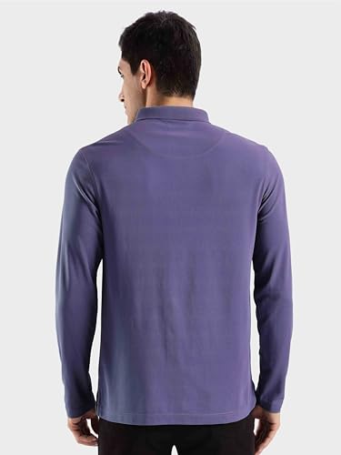 Image of STELLERS Men's Full Sleeve Polo T-Shirt | Feather Touch Feel | Odour Resistant | Wrinkle Free | Quick Dry | Stretchable | Lightweight | Anti-Static | UV Resistance | Anti-Microbial